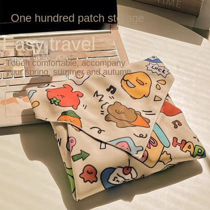 2024 New Fantastic Folding Cosmetic Bag Magic Cloth Hundred Patch Cloth Camera For iPad Storage Bag